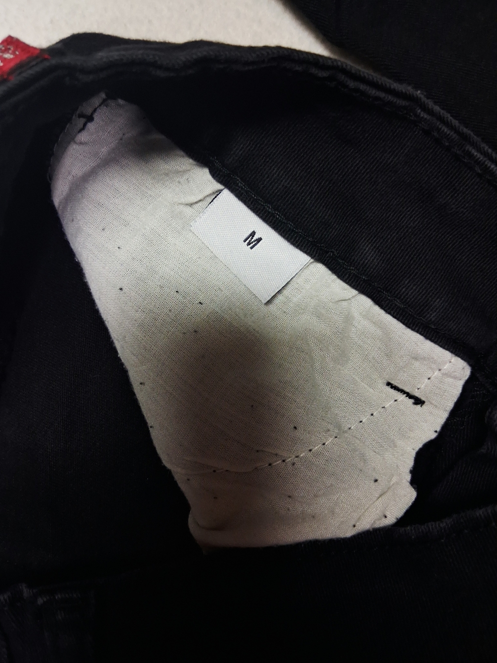 Just For My Beautiful Girl Black Pants with Zipper Bottoms - Picture 6 of 9